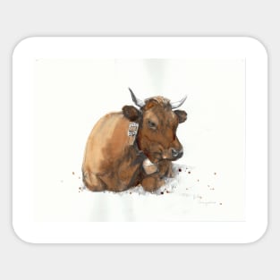 Cow Sticker